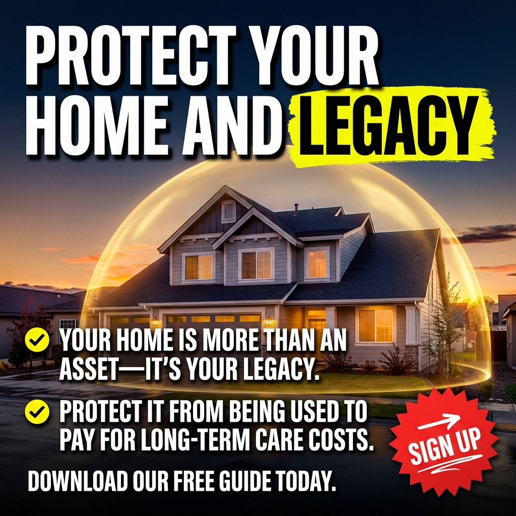 Protect your home and legacy — house under a shield
