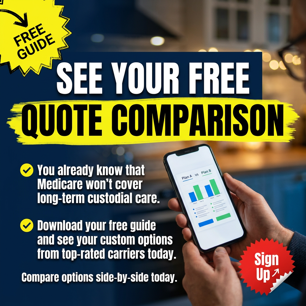 See your free quote comparison — phone with plan chart